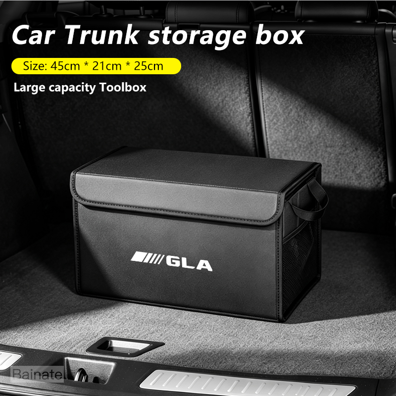 Car Trunk Organizer Foldable Storage Box - Organizer Portatile Pieghevole per Bagagliaio Auto,