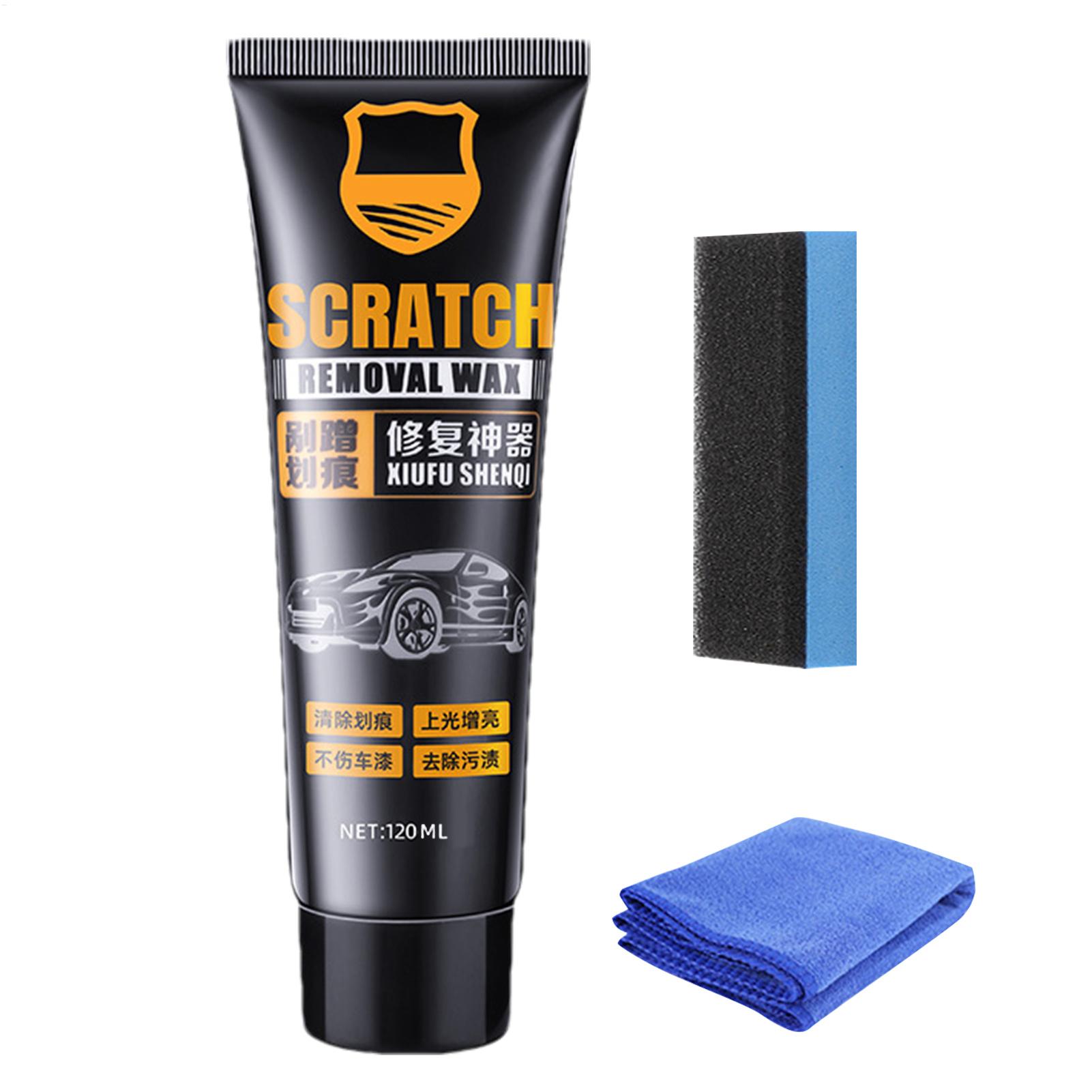 Car Scratch Repair Polishing Wax Paste - Cera per Rimozione Graffi Auto 120ml,