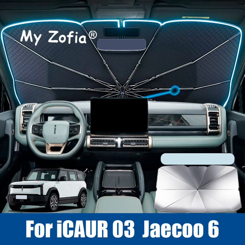 Car Sunshade Windshield Umbrella Foldable - Parasole Pieghevole a Ombrello per Parabrezza