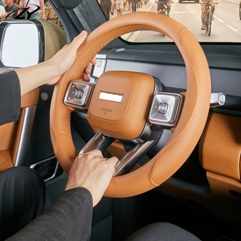 Car Steering Wheel Cover Anti Slip Breathable - Per Chery ICAR V27 ICAUR V27