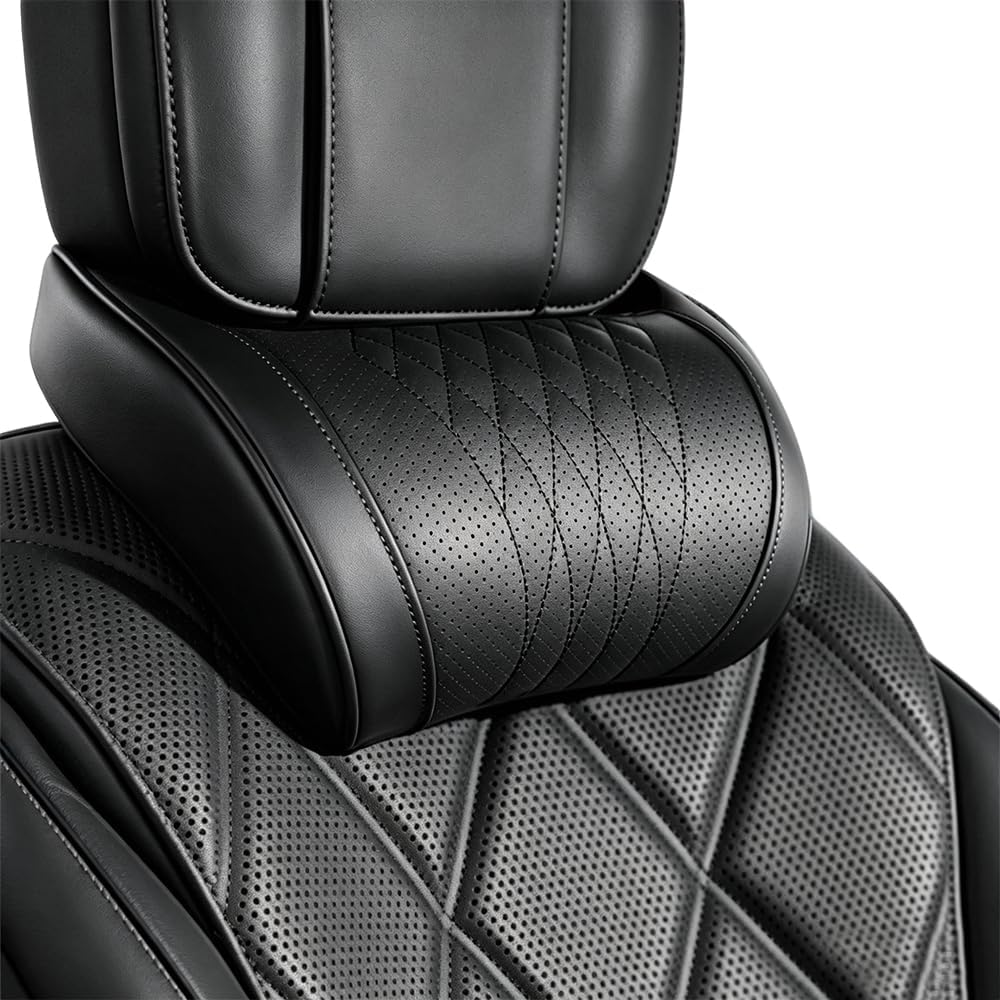 Memory Foam Car Neck Pillow Lumbar Support - Cuscino universale per poggiatesta e supporto