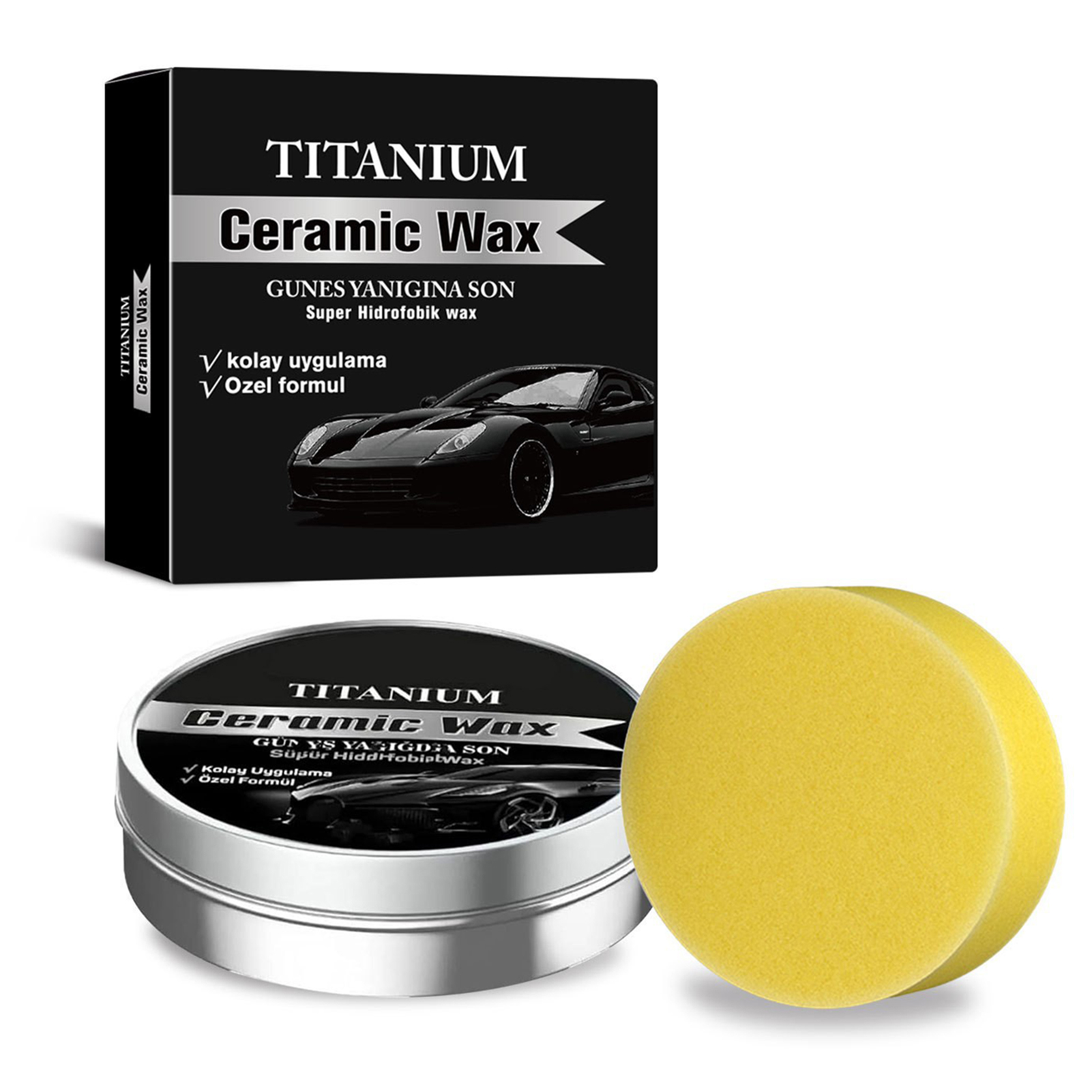 Car Scratch Repair Polishing Wax Paste - Cera ceramica in crema da 100g