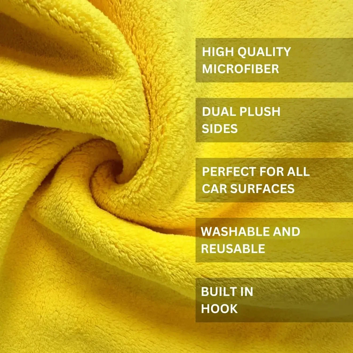 1/10 pz Panno in microfibra pe - Microfiber Car Drying Towel Super Absorbent recensione e prezzo