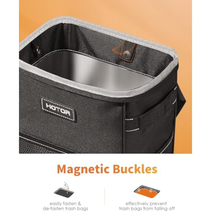 Cestino per Auto con Coperchio - Waterproof Car Trash Can With Lid recensione e prezzo