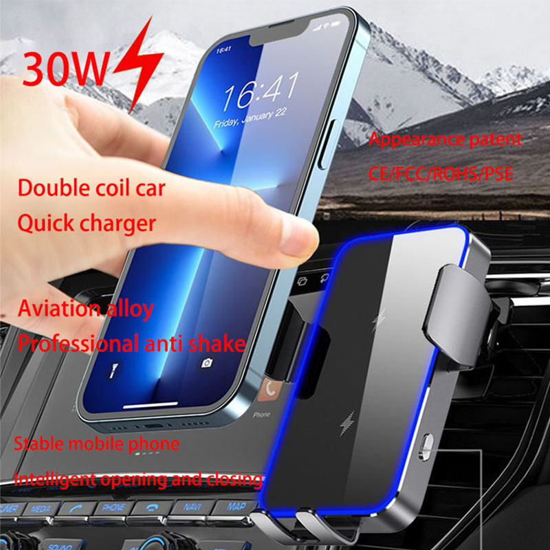 Supporto per telefono da auto  - Wireless Car Charger Mount Fast Charging recensione e prezzo