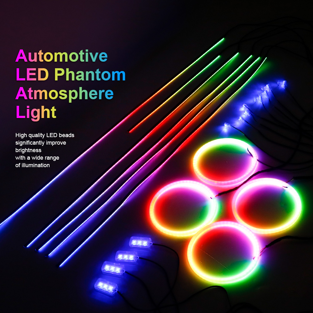 Luce Ambientale per Auto 6/10/ - Led Ambient Interior Car Lights App Control recensione e prezzo