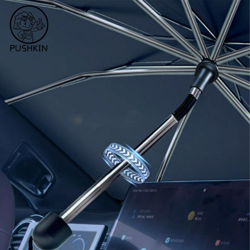 Parasole Pieghevole a Ombrello - Car Sunshade Windshield Umbrella Foldable recensione e prezzo