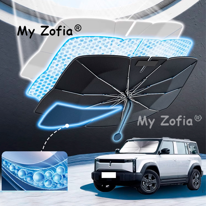 Parasole Pieghevole a Ombrello - Car Sunshade Windshield Umbrella Foldable recensione e prezzo