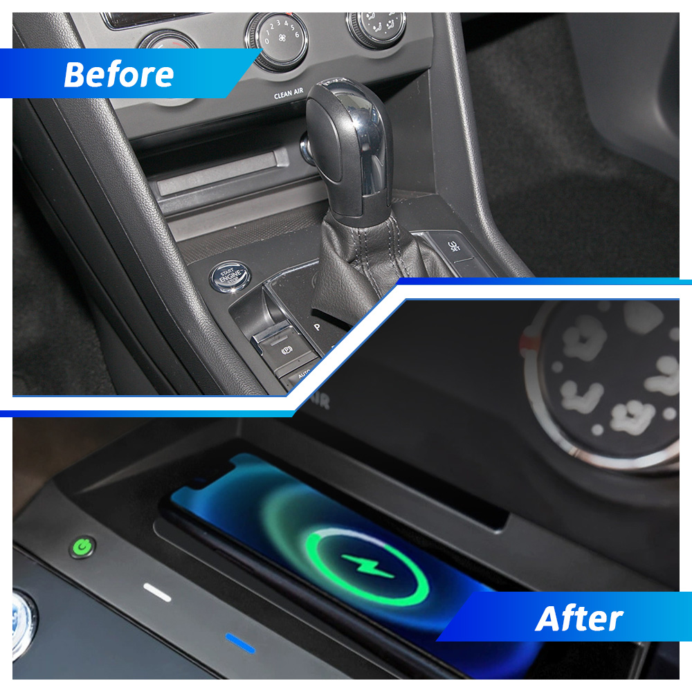 Base di ricarica wireless per  - Wireless Car Charger Mount Fast Charging recensione e prezzo