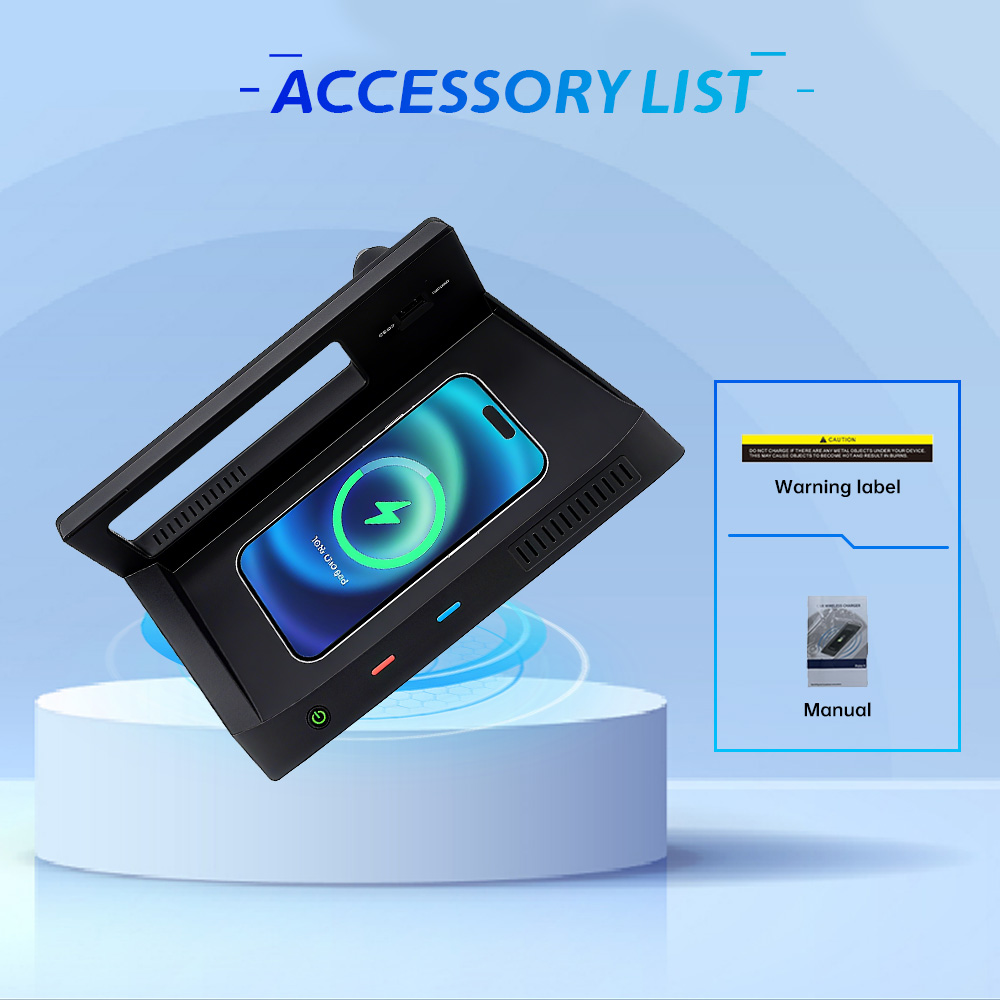 Base di ricarica wireless per  - Wireless Car Charger Mount Fast Charging recensione e prezzo