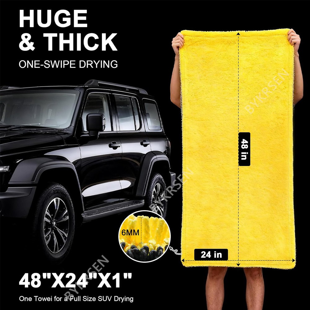 Asciugamano in microfibra per  - Microfiber Car Drying Towel Super Absorbent recensione e prezzo