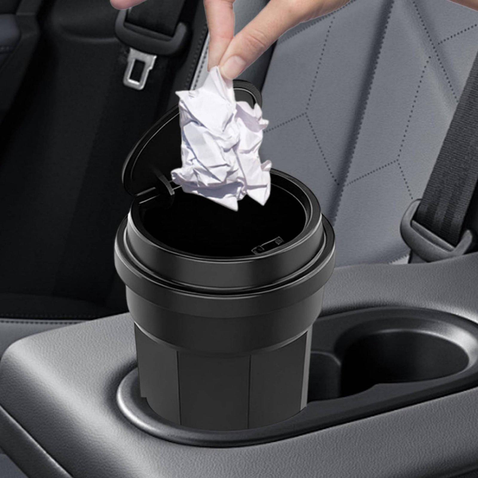 Cestino per Rifiuti da Auto co - Waterproof Car Trash Can With Lid recensione e prezzo