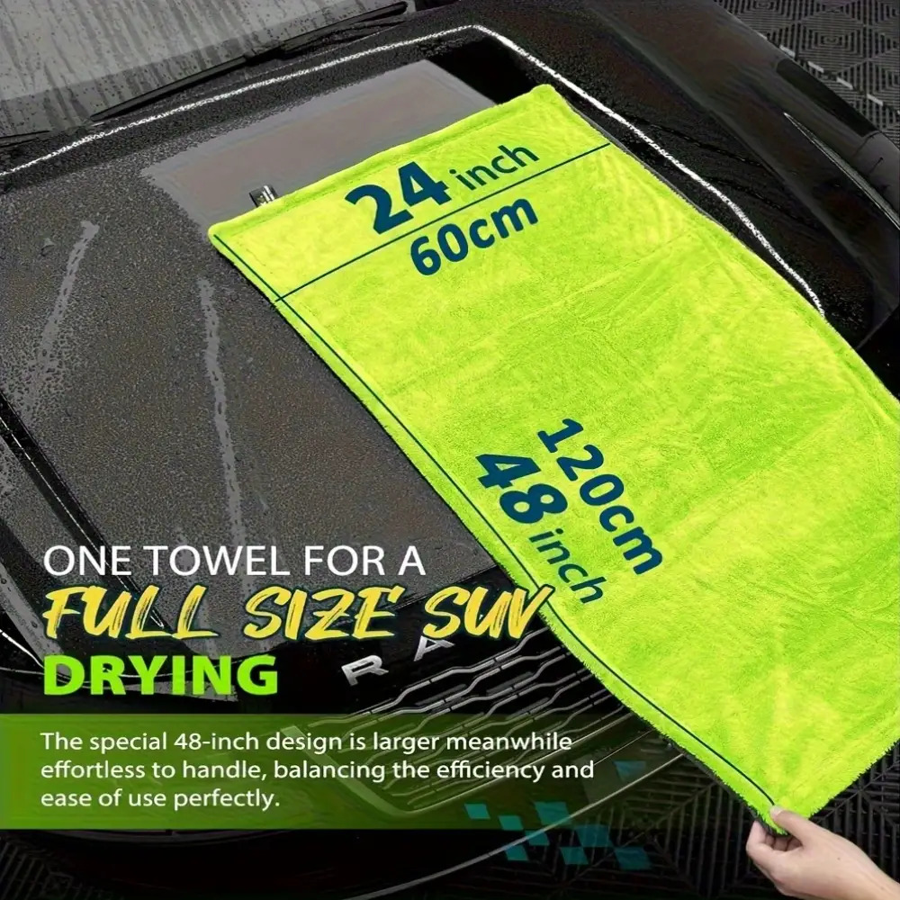 Asciugamano per camion SUV res - Microfiber Car Drying Towel Super Absorbent recensione e prezzo