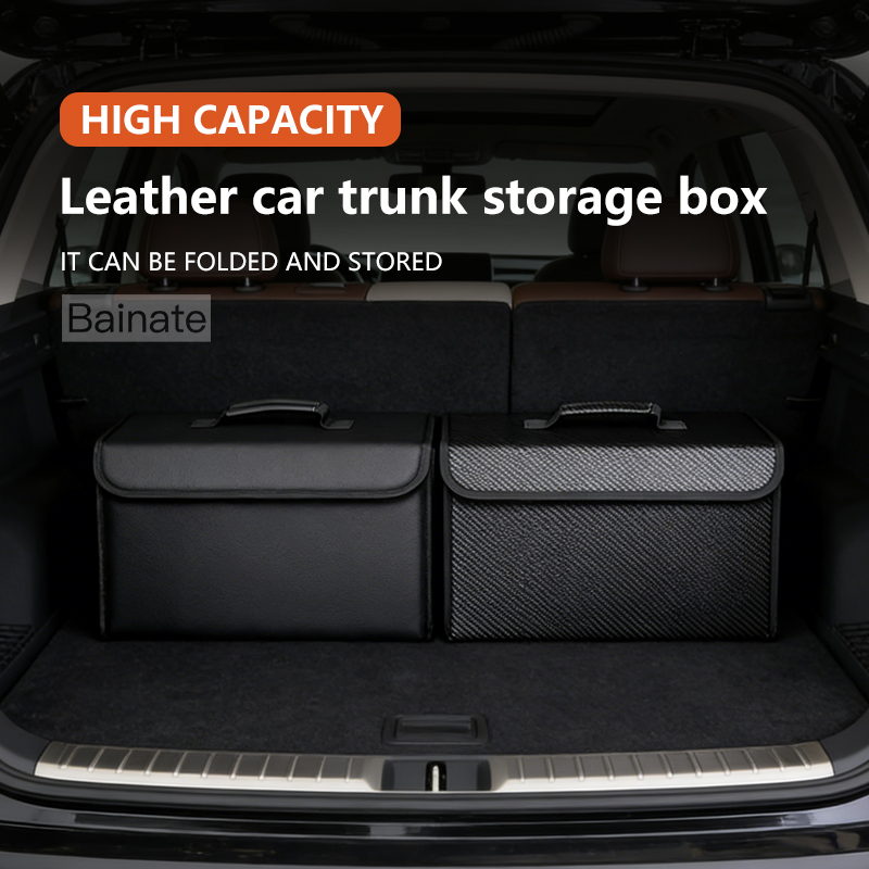 Organizer per bagagliaio in pe - Car Trunk Organizer Foldable Storage Box recensione e prezzo