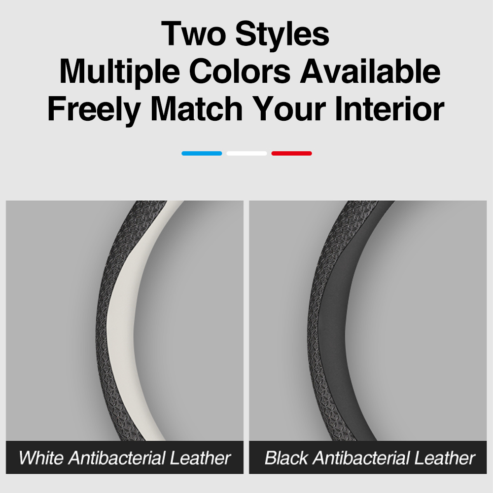 Heenvn Coprivolante in Pelle A - Car Steering Wheel Cover Anti Slip Breathable recensione e prezzo