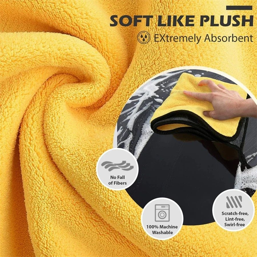1/5/10 Pezzi Panno in Microfib - Microfiber Car Drying Towel Super Absorbent recensione e prezzo
