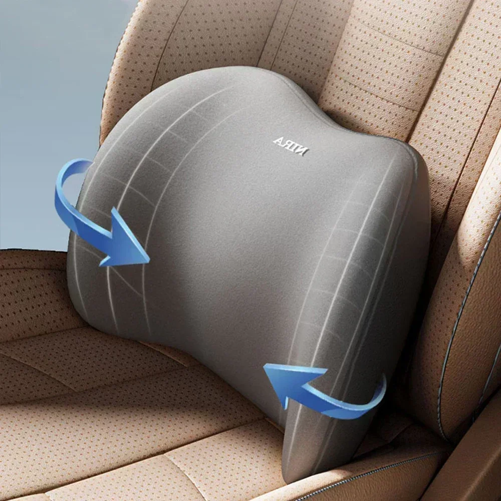 Nuovo cuscino per il collo da  - Memory Foam Car Neck Pillow Lumbar Support recensione e prezzo